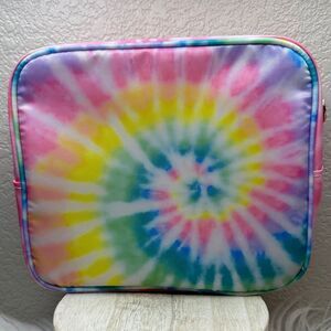 $10 🌙 Ulta Beauty Large Rainbow Tie Dye Makeup Toiletry Cosmetics‎ Bag
